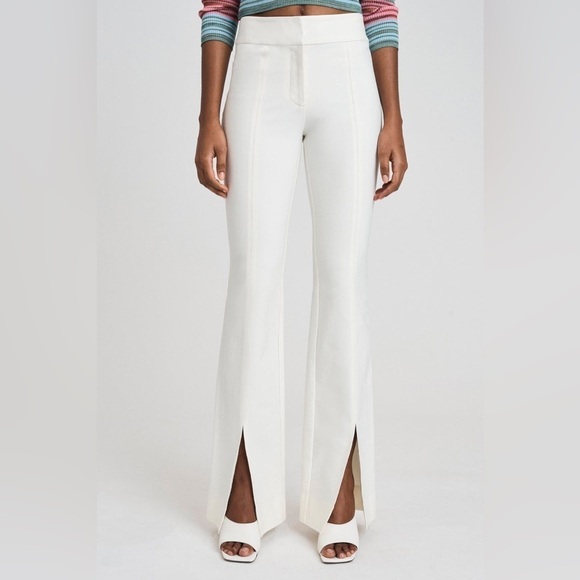 Derek Lam 10 Crosby MAEVE FRONT SLIT TROUSERS - Picture 2 of 4